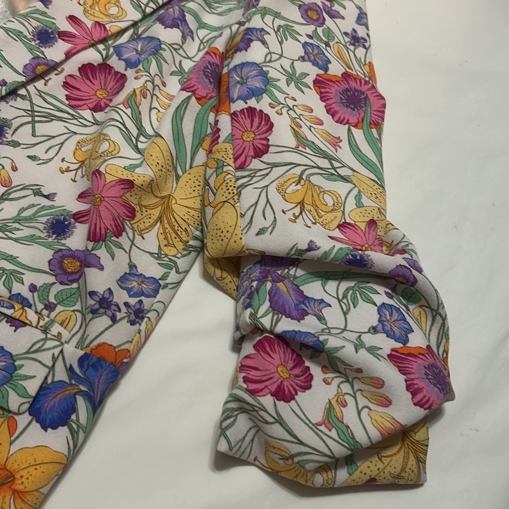 Milk&Honey Floral Women's Blazer size M - Picture 3 of 6